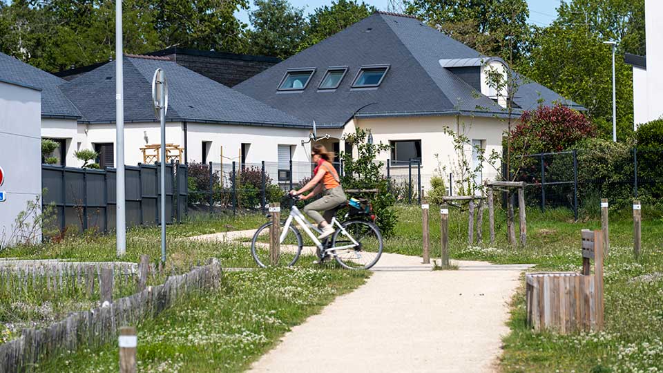 Lotissement Vannes Village à Vannes (56) - Allée - Lamotte Aménageur Lotisseur