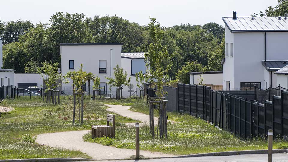 Lotissement Vannes Village à Vannes (56) - Rue - Lamotte Aménageur Lotisseur