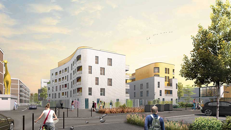 Programme immobilier neuf - Coeur Lurçat à Gentilly (94) - Lamotte