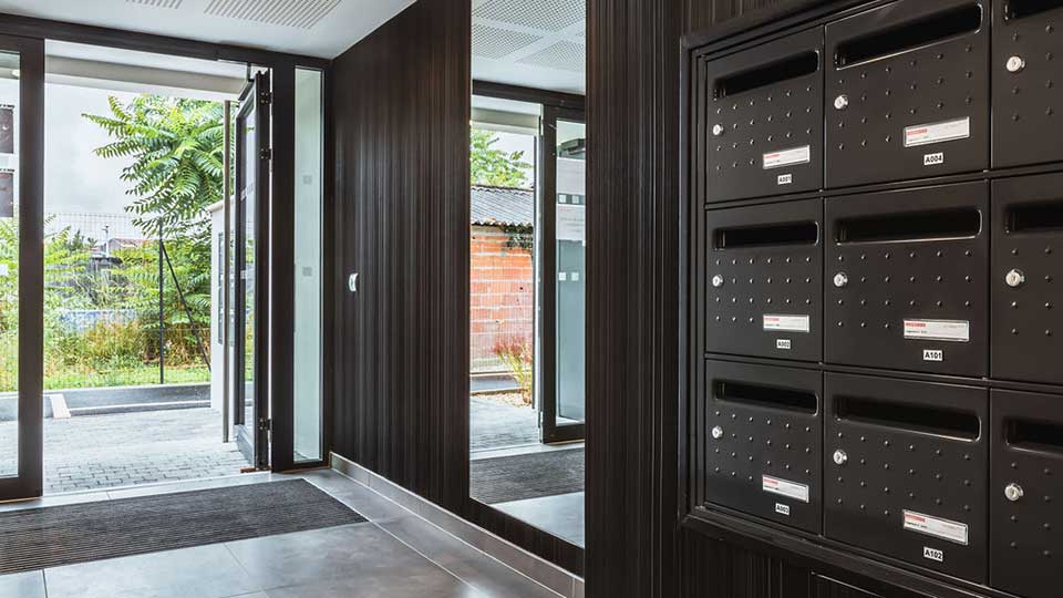 Programme immobilier neuf - Le Marn' 96 Av à Mérignac (33) - Hall d'entrée - Lamotte