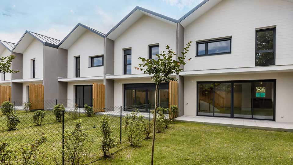 Programme immobilier neuf - Le Marn' 96 Av à Mérignac (33) - Jardin privatif - Lamotte