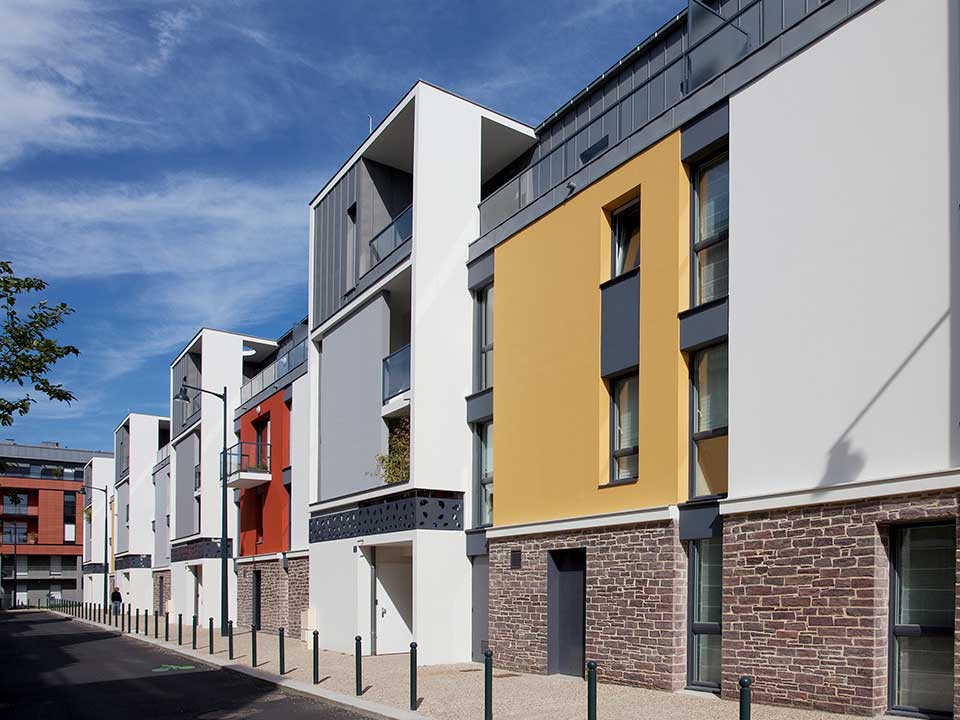 Programme immobilier neuf - Anatole France à Rennes (35) - Le Carrousel - Lamotte