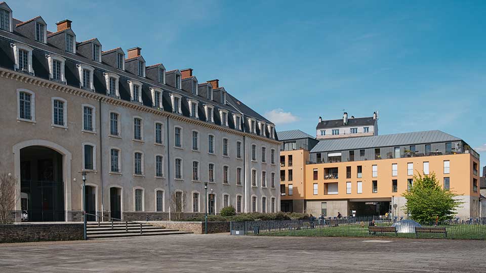 Programme immobilier neuf - Anatole France à Rennes (35) - Lamotte