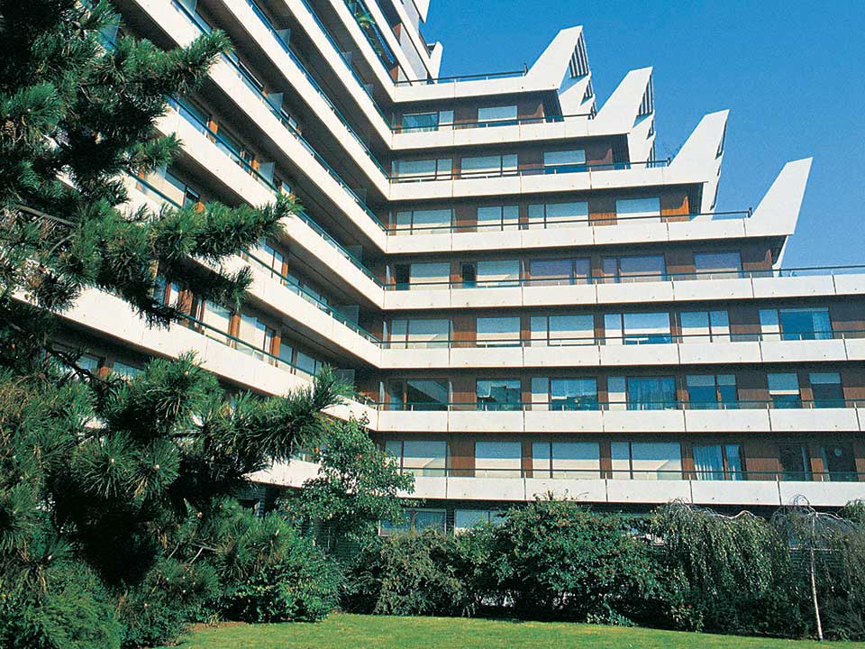 Programme immobilier neuf - La Barre Saint-Just à Rennes (35) - Ilot paysager - Lamotte