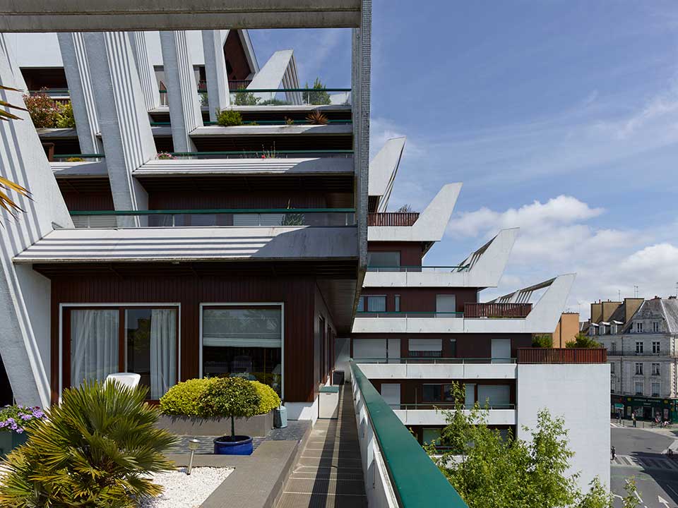 Programme immobilier neuf - La Barre Saint-Just à Rennes (35) - Terrasse - Lamotte