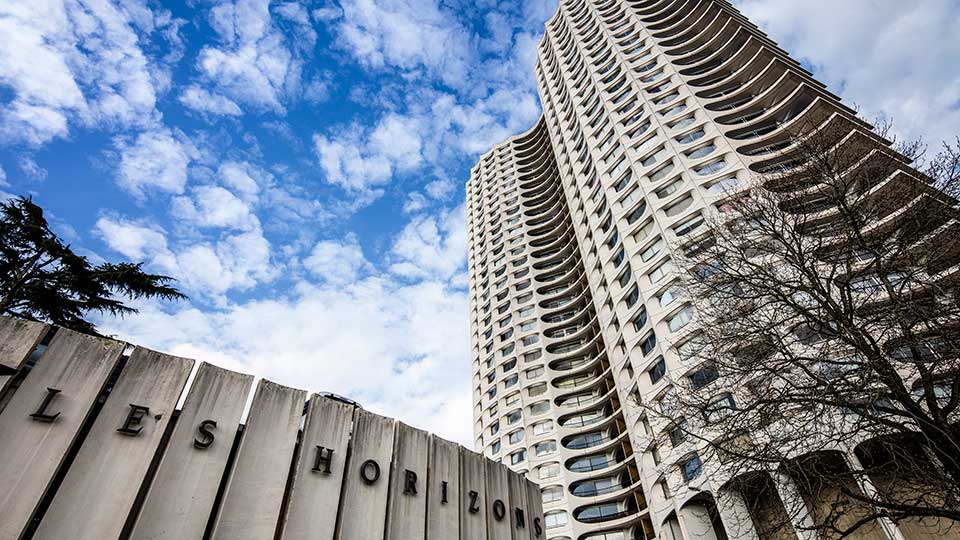 Programme immobilier neuf - Les Horizons à Rennes (35) - Plaque éponyme - Lamotte