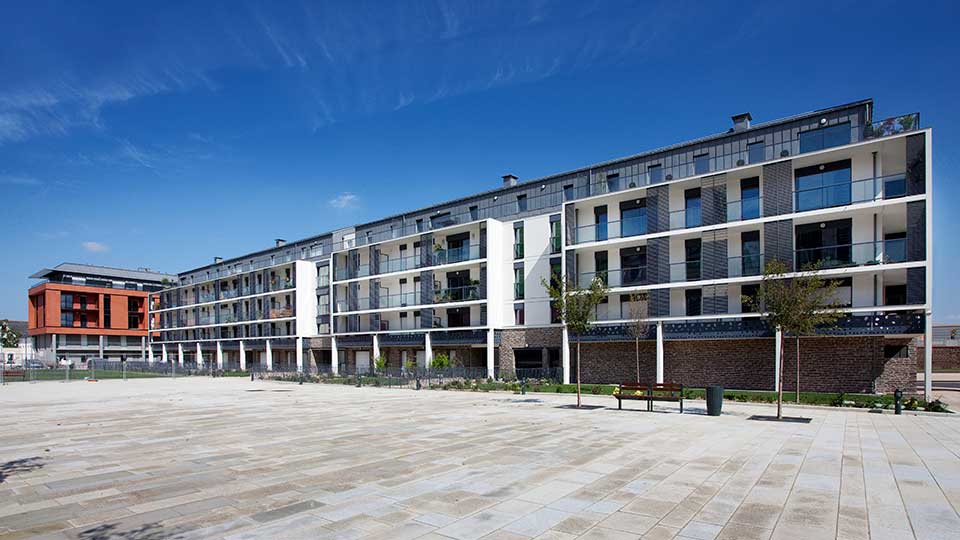 Programme immobilier neuf - Le Parnasse à Rennes (35) - Façade - Lamotte