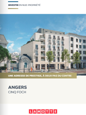 Programme immobilier neuf - Cinq Foch Nue-propriété à Angers (49) - Plaquette commerciale - Lamotte