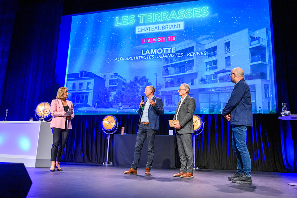 Concours organisé par la FPI Pays de la Loire - Les Terrasses à Châteaubriant, Pyramide d'Argent 2025 - Discours - Lamotte