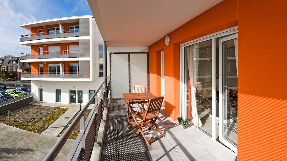 Programme immobilier neuf - Les Allées Saint-Martin à Betton (35) - Balcon - Lamotte