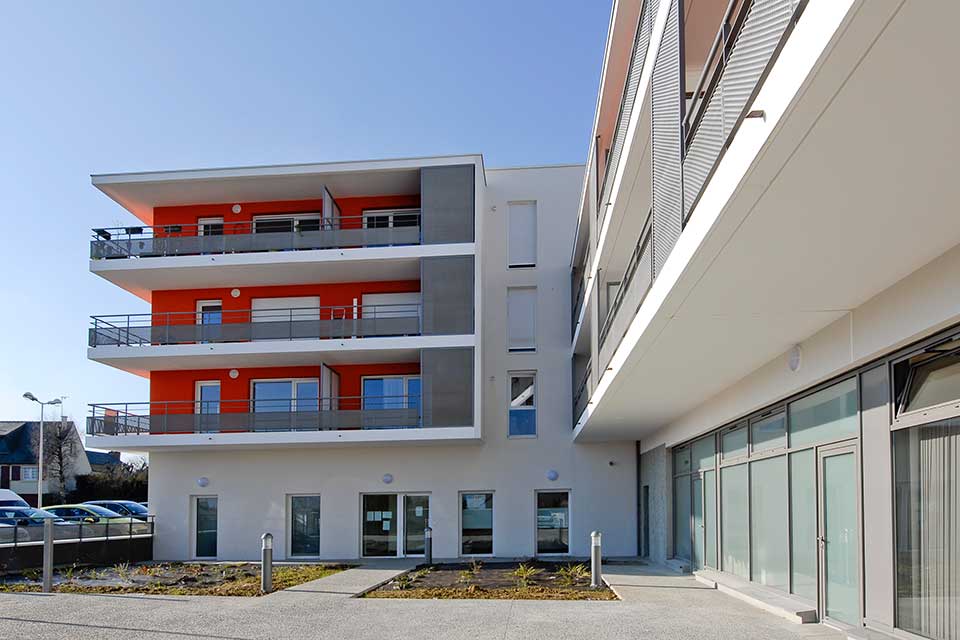 Programme immobilier neuf - Les Allées Saint-Martin à Betton (35) - Entrée - Lamotte