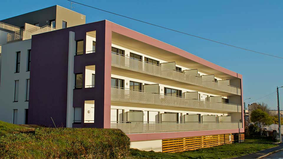 Programme immobilier neuf - La Corniche à Brest (29) - Façade - Lamotte