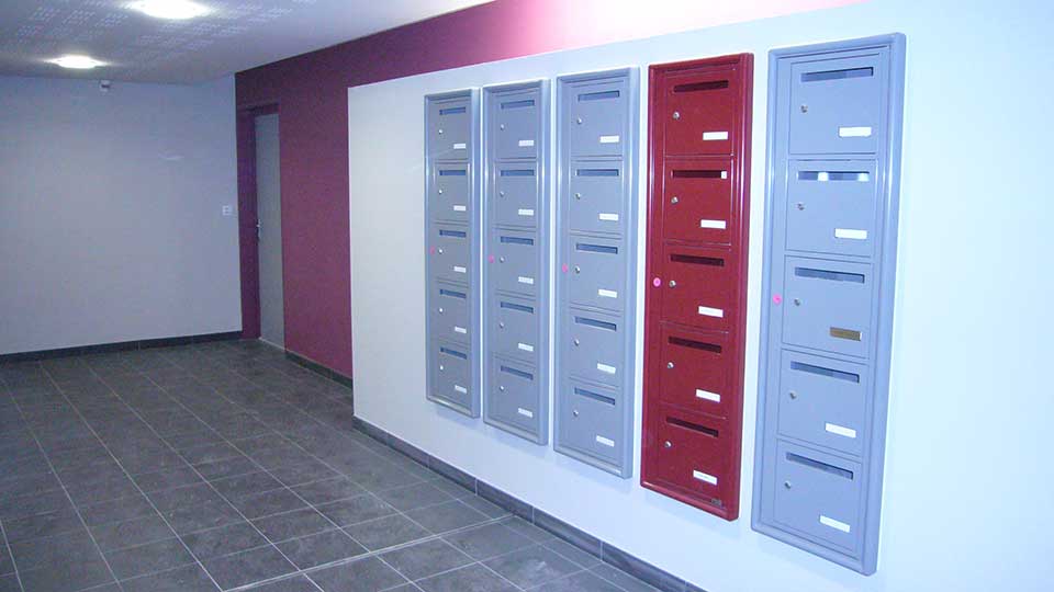 Programme immobilier neuf - La Corniche à Brest (29) - Hall d'entrée - Lamotte