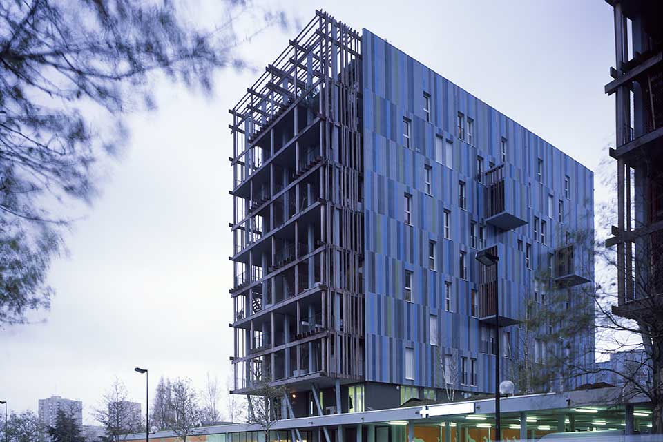 Programme immobilier neuf - Arboréa à Nantes (44) - Vue d'angle - Lamotte