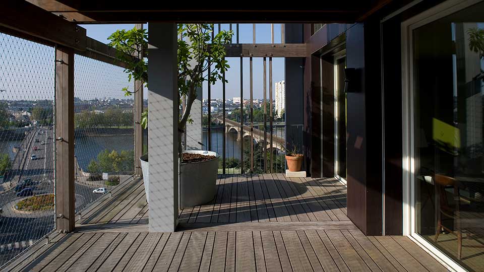 Programme immobilier neuf - Arboréa à Nantes (44) - Terrasse - Lamotte