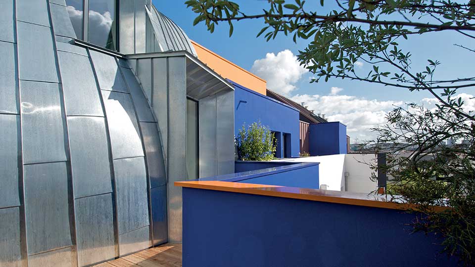 Programme immobilier neuf - Le Carrousel des Olivettes à Nantes (44) - Terrasse - Lamotte