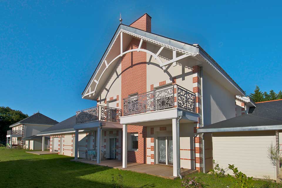 Programme immobilier neuf - Les Villas du Golf à Pornic (44) - Façade - Lamotte