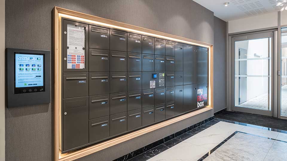 Programme immobilier neuf - Inside à Rennes (35) - Hall d'entrée - Lamotte