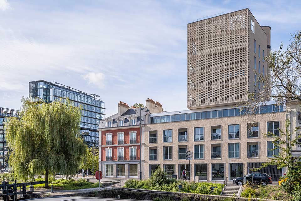 Programme immobilier neuf - Inside à Rennes (35) -Moucharabieh - Lamotte