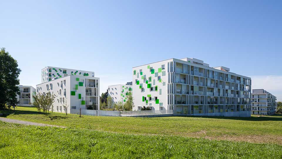 Programme immobilier neuf - Les Opalines à Rennes (35) - Vue d'angle - Lamotte