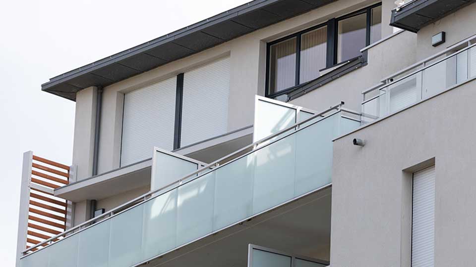 Programme immobilier neuf - Les Allées du Port à Saint-Malo (35) - Zoom balcon - Lamotte