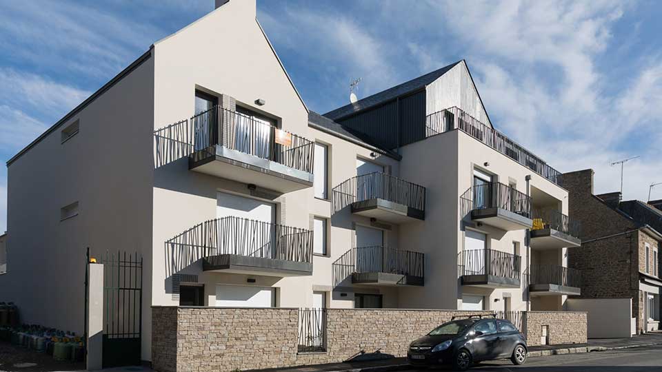 Programme immobilier neuf - Carré Amélie à Saint-Malo (35) - Lamotte