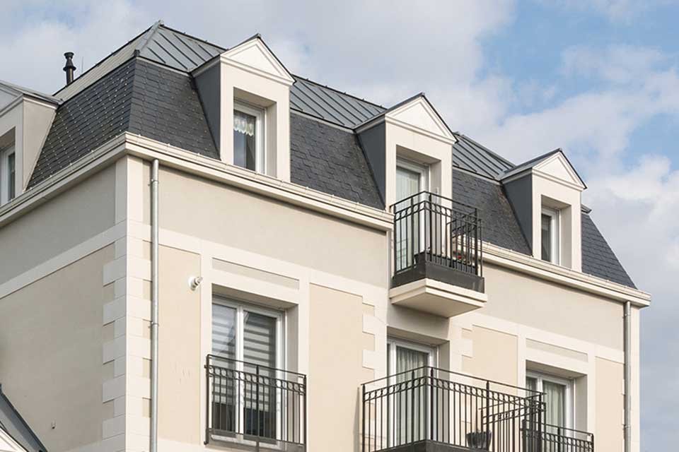 Programme immobilier neuf - Les Terrasses de Rivasselou à Saint-Malo (35) - Zoom balcon - Lamotte
