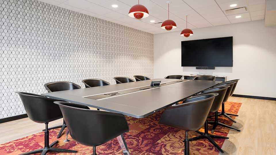 Programme immobilier tertiaire - Green Square à Bruges (33) - Salle de réunion - Lamotte