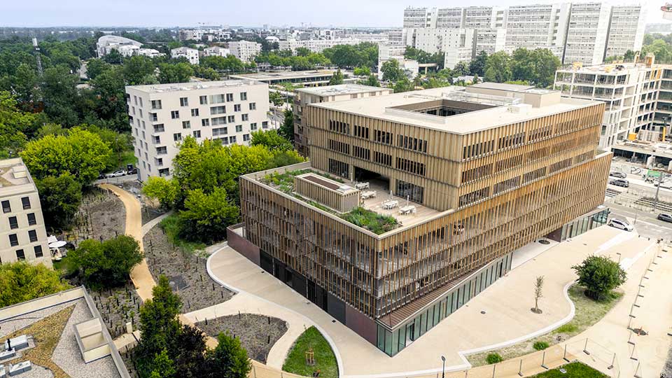 Programme immobilier tertiaire - Green Square à Bruges (33) - Lamotte