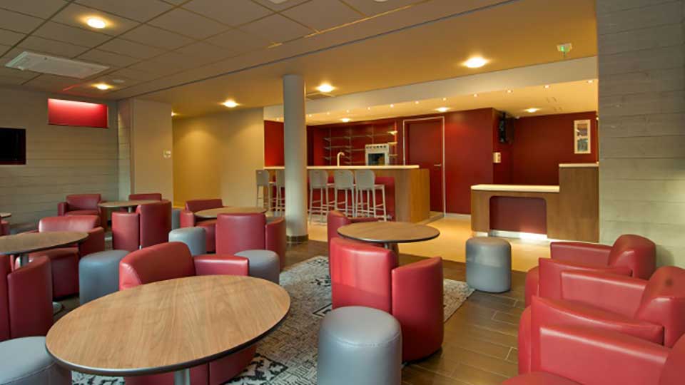 Programme immobilier tertiaire - Le Cambridge à Nantes (44) - Cafétéria - Lamotte