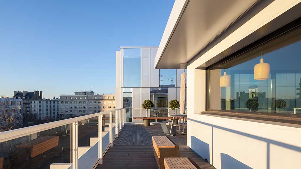 Programme immobilier tertiaire - Magenta à Rennes (35) - Attique - Lamotte