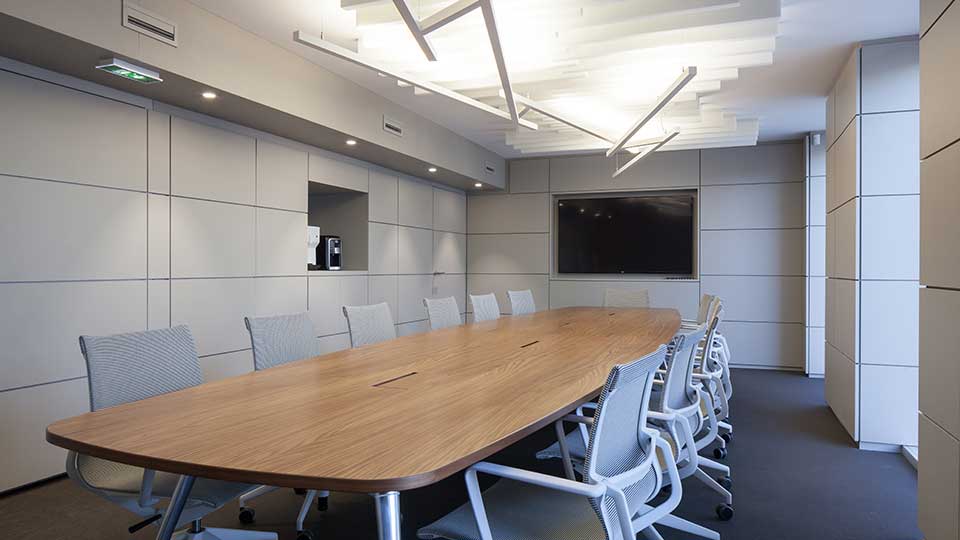 Programme immobilier tertiaire - Magenta à Rennes (35) - Salle de réunion - Lamotte