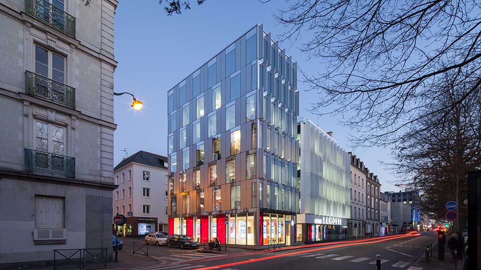 Programme immobilier tertiaire - Magenta à Rennes (35) - Lamotte