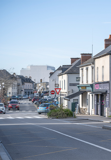 Programme immobilier neuf - Chemin des Alouettes à Chantepie (35) - Vue de quartier 2- Lamotte