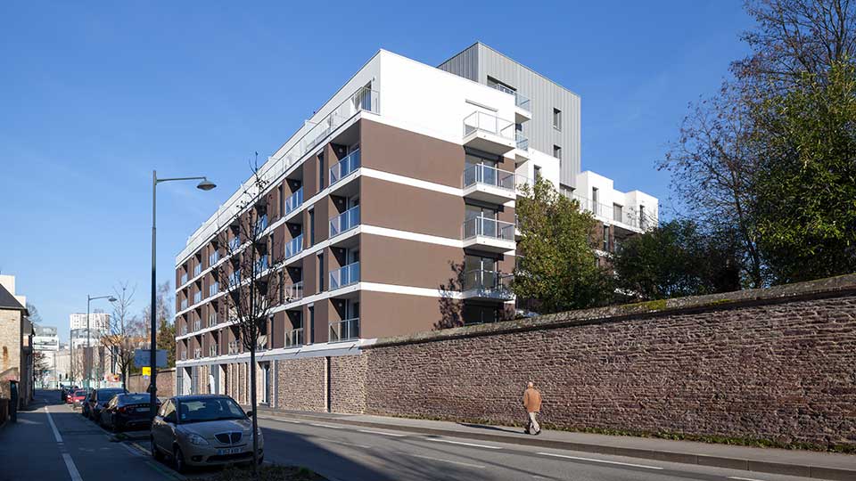 Résidence services seniors - Carré Nobilis à Rennes (35) - Lamotte