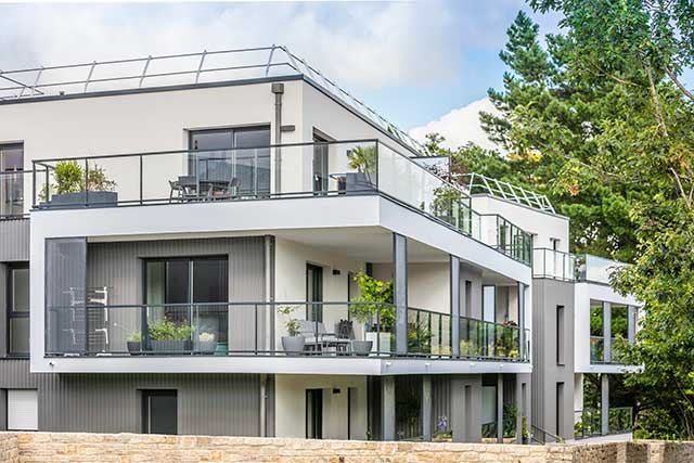 Programme immobilier neuf - Ambre à Arradon (56) - Balcons - Lamotte