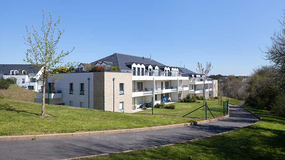 Programme immobilier neuf - Port Royal à Auray (56) - Arrière - Lamotte