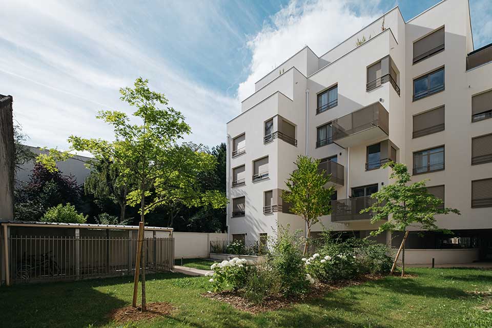 Programme immobilier neuf - Esprit B au Bourget (93) - Façade - Lamotte