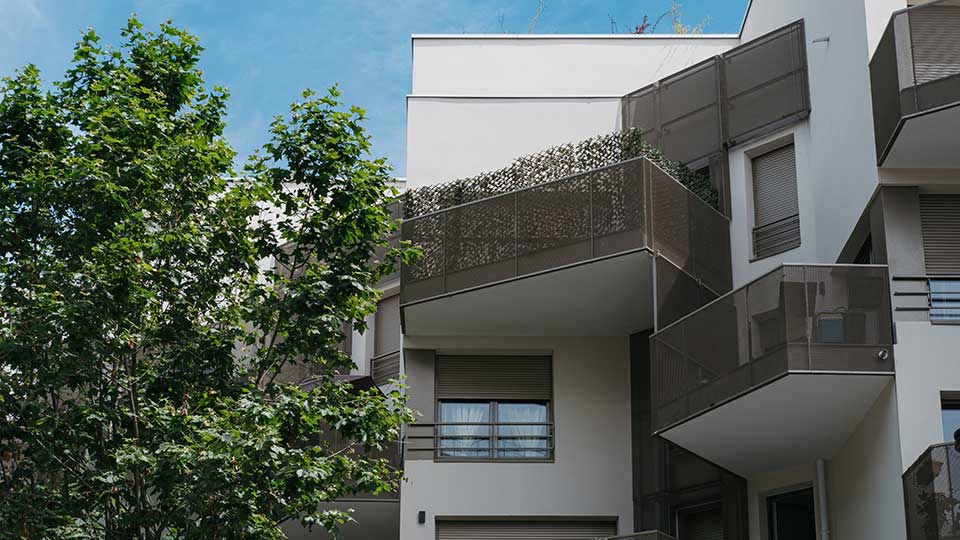 Programme immobilier neuf - Esprit B au Bourget (93) - Zoom architectural - Lamotte