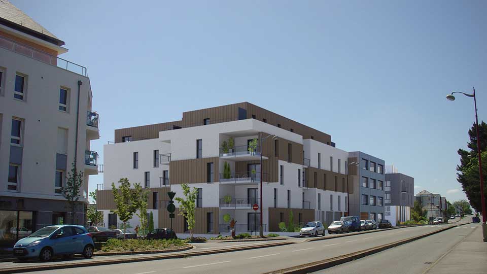 Programme immobilier neuf - Rive de Sienne à Cesson-Sévigné (35) - Journées portes ouvertes (JPO) - Lamotte