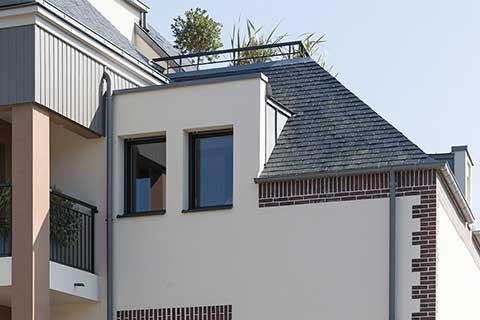 Programme immobilier neuf - Villa Agatha à Dinard (35) - Zoom fenêtre - Lamotte