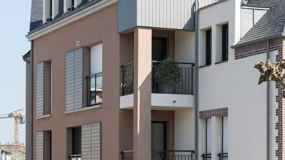 Programme immobilier neuf - Villa Agatha à Dinard (35) - Zoom architectural - Lamotte