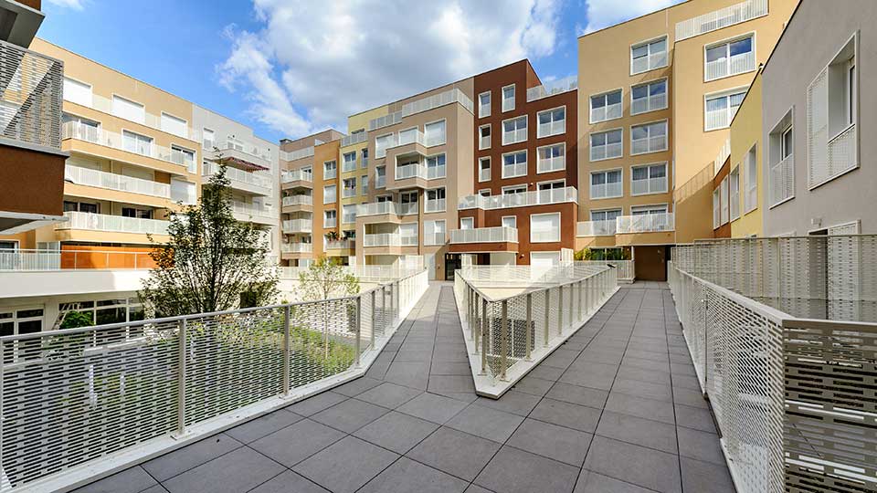 Programme immobilier neuf - Mosaïques à Ivry-sur-Seine (94) - Ilot - Lamotte