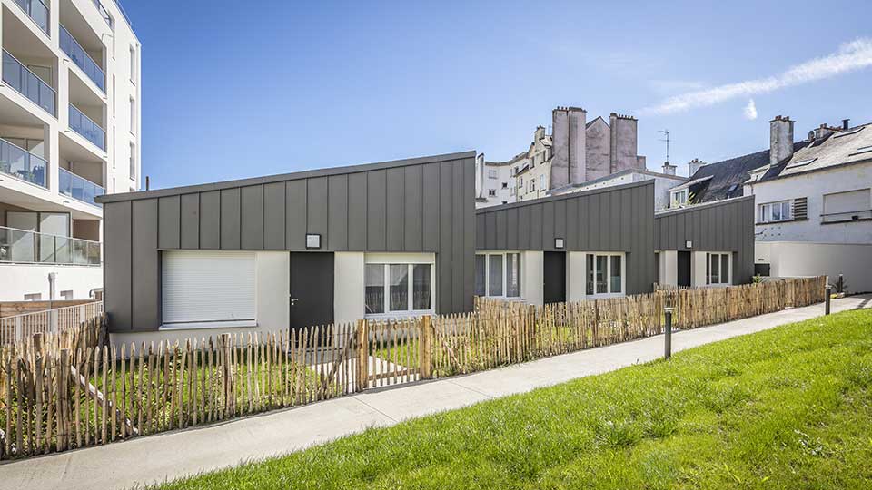 Programme immobilier neuf - Quai Chazelles à Lorient (56) - Maisons - Lamotte