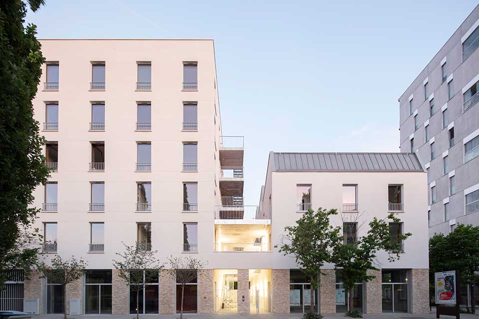 Programme immobilier neuf - L'Atypik à Nantes (44) - Entrée - Lamotte