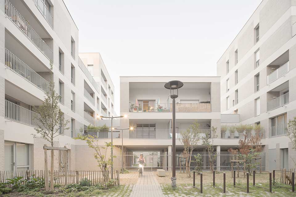 Programme immobilier neuf - Cosmopolitan à Nantes (44) - Entrée - Lamotte