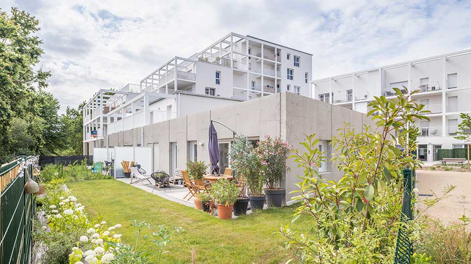Programme immobilier neuf - Plein Ciel à Rennes (35) - Jardin privatif - Lamotte