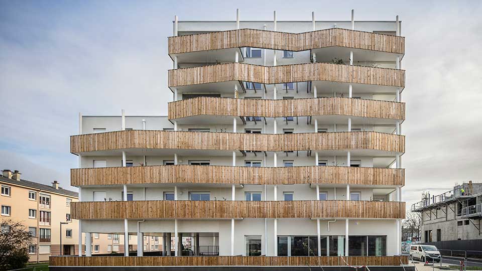 Programme immobilier neuf - Senséa à Rennes (35) - Façade - Lamotte