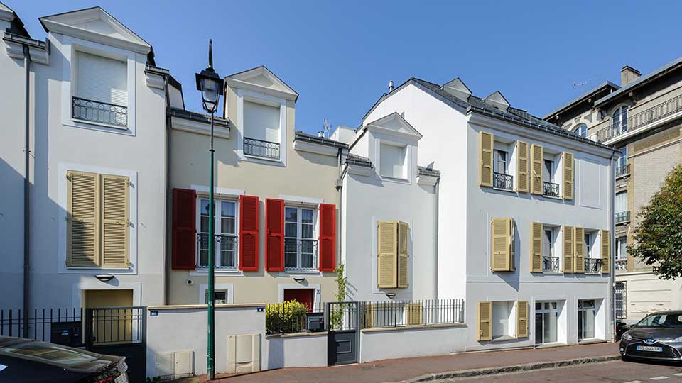 Programme immobilier neuf - Villa Joséphine à Rueil-Malmaison (92) - Façade - Lamotte