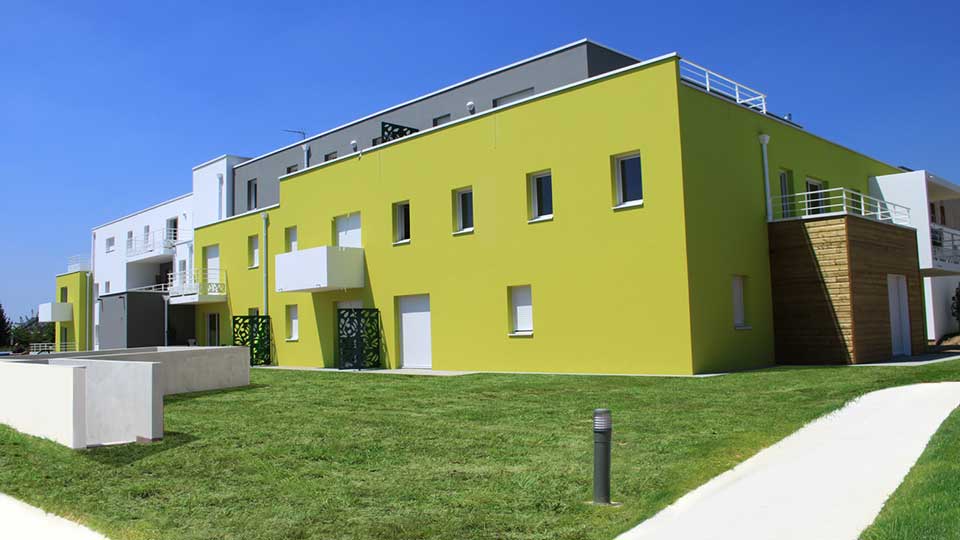 Programme immobilier neuf - Naturéa à Sainte-Luce-sur-Loire (44) - Façade - Lamotte